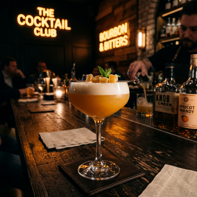 Apricot Ginger Sour